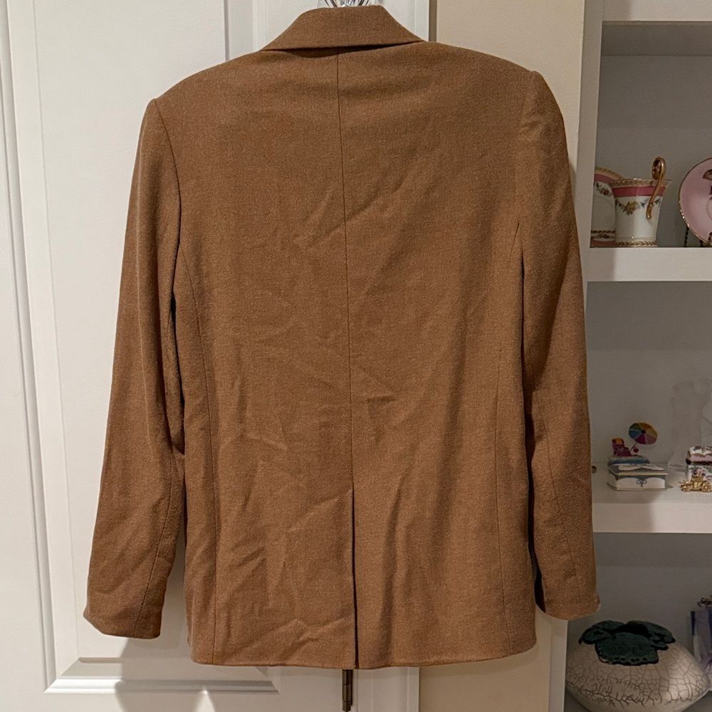 Vince Flannel Wool-Blend Blazer - Picture 5 of 9